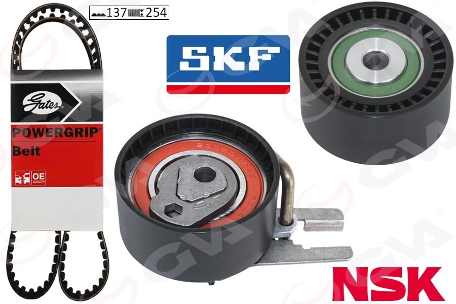 EKSANTRİK GERGİ KİTİ P206-P207-P307-P308-P407-P3008-EXPERT-PARTNER-BERLINGO-JUMPY-C2-C3-C4-C5-