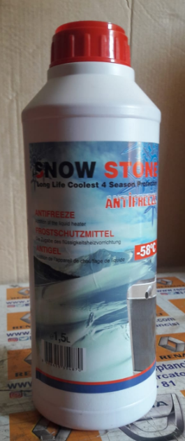 ANTİFİRİZ 1,5 LT KIRMIZI -58c