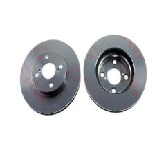 ÖN FREN DİSKİ HAVA KANALLI TOYOTA COROLLA 1.4L 4ZZ-FE ZZE120 VVTi 02-06 / 1.6L 3ZZ-FE ZZE121 VVTi 02-06 255 çap X 4 bijon - Adet disk fiyatıdır
