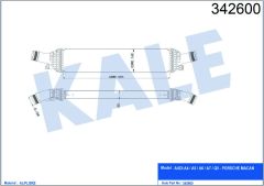 TURBO RADYATÖRÜ INTERCOOLER AUDI A4-A5-A6-Q5 2.0TFSI-1.8TFSI-2.0TDI 08 665X134.4X58 AL-PL-BRZ