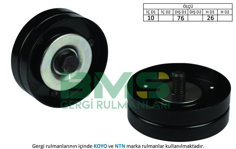 ALTERNATÖR GERGİ RULMANI POLO-GOLF4-BORA 1.4-1.6 16V AHW-BCB