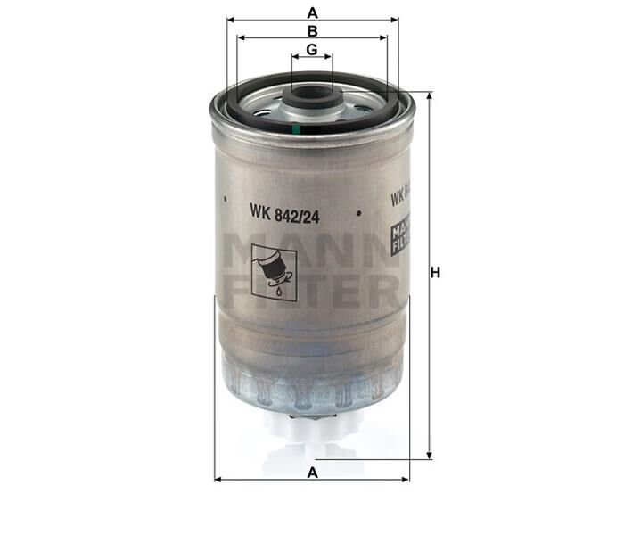 YAKIT FİLTRESİ SAAB 9-5 1.9 TİD 150HP 10/05-