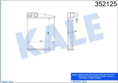 KALORIFER RADYATORU MERCEDES W169 W245 . MINI R55 R56 R60