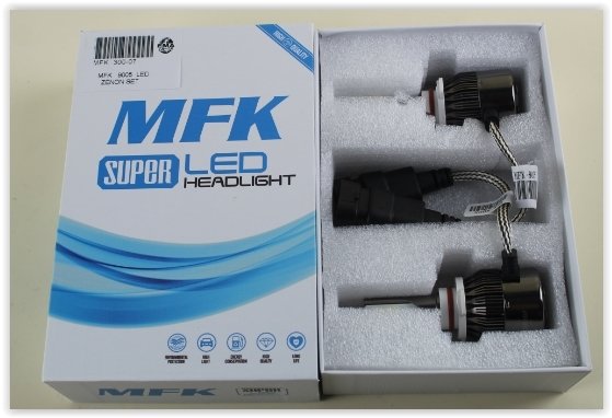 300-07 AMPÜL 12V 9005 LED XENON SET COB LED TEK DEVRE HB3