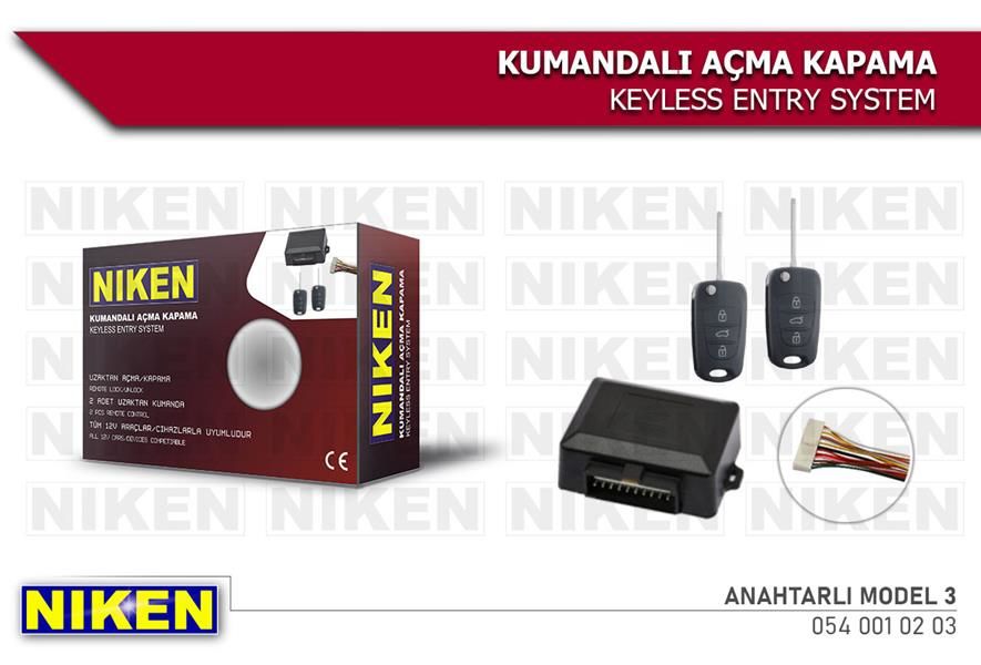 KUMANDALI AÇMA KAPAMA - ANAHTARLI MODEL3