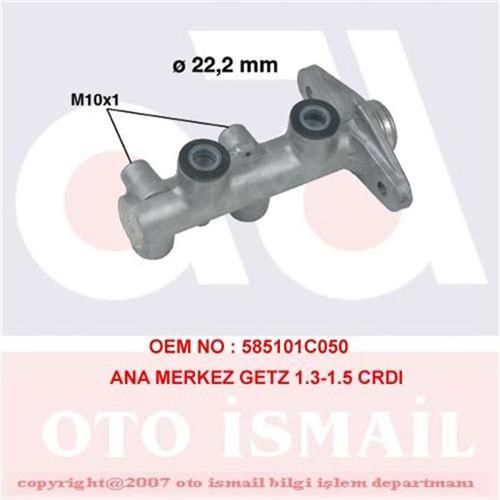 x ANA MERKEZ GETZ 1.1-1.3-1.6-1.5 CRDI 02-09 22.2mm
