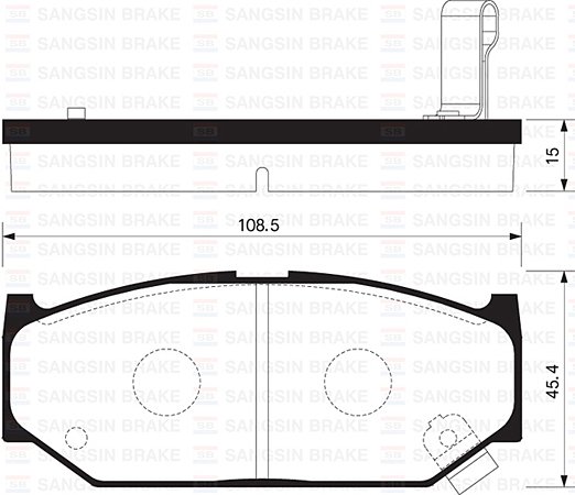 x ÖN BALATA SUZUKI SWIFT 3 SG 1.3-1.3 4X4 1.5-1.6 05 SWIFT 4 1.6 06 GDB35229