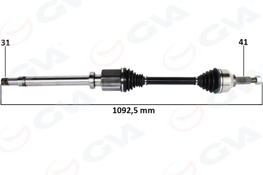 ON AKS KOMPLE SAĞ TOURNEO CUSTOM 2.2 TDCİ-2.0TDCİ 155HP UZUN ŞASE 12> KK213B436BA