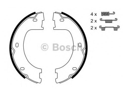 FREN BALATASI ARKA PARK FRENI MERCEDES SPRINTER B906 . VW CRAFTER 30-35-50 CIFT TEKER YAYLI