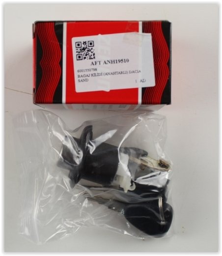 BAGAJ KİLİDİ ANAHTARLI DACIA SANDERO 07