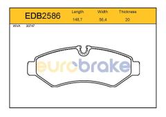 ARKA BALATASI MERCEDES SPRINTER TEK TEKER 02/2018 ----LP3549