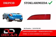 TAMPON REFLEKTÖRÜ L SYMBOL 13 DACIA SANDERO 2 12 LOGAN 2 12