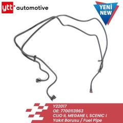 YAKIT BORUSU RENAULT CLIO 2 1.6 16V 98-12 03.1998 - 12.2012