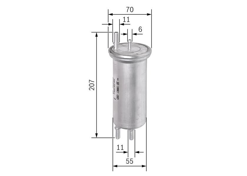 YAKIT FILTRESI BMW N62 M54 M62 E38 E39 E53 M62 B44 LAND ROVER VOGUE L322 02 05