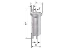 YAKIT FILTRESI BMW N62 M54 M62 E38 E39 E53 M62 B44 LAND ROVER VOGUE L322 02 05