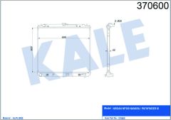 RADYATÖR NISSAN NAVARA-PATHFINDER AL/PL/BRZ 600x688x32