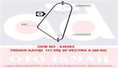 TRİGER KAYIŞI 111x200 111 DİŞ 20 VECTRA A 88-92 GD111H9.5P200 CT720