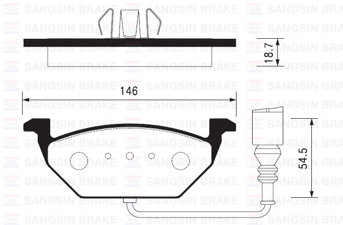 ÖN FREN BALATA FİŞLİ AUDI A3 00- / SEAT IBIZA IV. 5 02- / LEON 99- / SKODA FABIA 99- / OCTAVIA 99- / ROOMSTER 06- / VW BORA 98-05 / GOLF IV.V.VI 98- / JETTA 08- / CADDY 3 04- / POLO 02-10