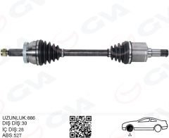 KOMPLE AKS ÖN SOL ABSLI HYUNDAI SANTA FE CM 2.2 CRDI A-T 06-12