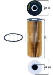 YAĞ FİLTRESİ MERCEDES M104 W202 C208 W124 W163 W140