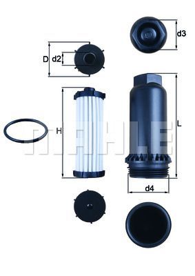 SANZIMAN YAG FILTRESI KIT OTOMATIK MONDEO 4 CA2 07 14 S-MAX 09 KUGA 08 GALAXY 06 15 2.0 TDCI VOLVO S40 2 2 04 10 S60 2 10 15 S80 2 08 2.0 V40 1.6 D2 T4 D2 V50 RENAULT TALISMAN 16 MEGAN