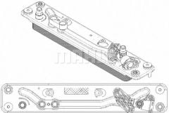 SANZIMAN YAG SOGUTUCU PREMIUM LINE BMW M57 N57 N54 N55 N63 E70 LCI E71 E72