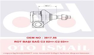 ROT BAŞI SAĞ C3 02 >-C2 03 >