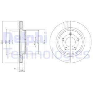 ARKA FREN AYNASI VOLVO S60 10 >13 > S80 2 08 >13 > V60 10 > V70 08 > XC70 07 >13 > 302x5DL
