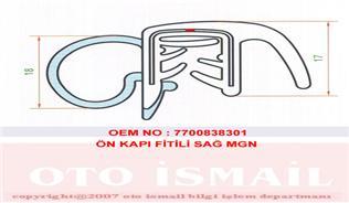 ÖN KAPI FİTİLİ SOL MGN