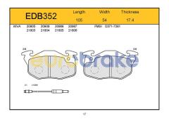 ÖN BALATA R9-R11-R19 CLIO-EXP-P106-P206 GDB327-FDB393-LP490