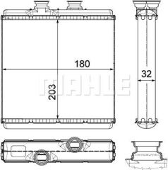 KALORIFER RADYATORU MERCEDES W204 W212 C218 R231 C190 R197