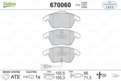 ÖN BALATA GOLF 5 2.0TDİ 08-13 PASSAT 10 SCIROCCO 10 TOURAN 10 AUDI TT 06 AUDI A1 12