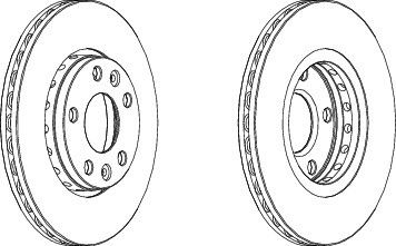 ÖN FREN DİSKİ TAKIM MEGANE 3 FLUENCE