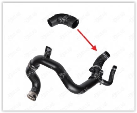 TURBO HORTUMU KÜÇÜK ALFA ROMEO GIULIETTA 1.4 TB 10 PLASTİK PARÇA HARİÇ