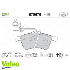 ÖN BALATA TRANSPORTER T4 CARAVELLE 2.5 TDI 90-03 GDB1391