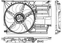 KOMPLE FAN 400 W 12 5 PREMIUM LINE BMW F45 F46 F48 F39 MINI F54 F55 F56 F57 F60