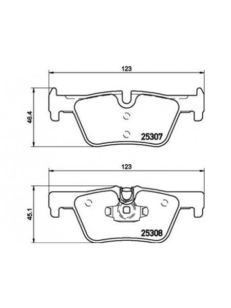 FREN BALATASI ARKA BMW F20 F30 F22 F32 F33 F34 F36 ESKİ KOD