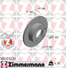 ARKA FREN AYNASI PASSAT 1.8 20V-1.9TDI-2.5-2.8 96 AUDI A4 2.5 QUATTRO 96-01 245x10x5DL 986478888-986479B56-DF4026