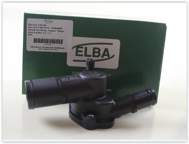 TERMOSTAT 89 C RENAULT CLIO 2-3-4 SYMBOL 1-2 KANGO 97> TWINGO 96> DACIA SANDERO 08> LOGAN 04> 1.2