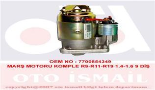 MARŞ MOTORU KOMPLE R9-R11-R19 1.4-1.6 9 DİŞ