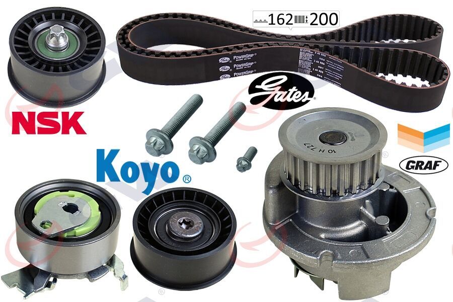 DEVİRDAİMLİ TRİGER SETİ 162x200 ASTRA G 1.4 1.6 16V 98-05 VECTRA C 1.6 CORSA C 1.4 1.6