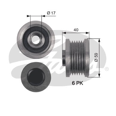 ALTERNATÖR KASNAĞI ASTRA J-INSIGNIA-ADAM-ZAFIRA TOURER C-AVEO-CRUZE-BMW 5 E60-E61 520d 6 KNL