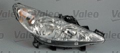 SOL FAR BEYAZ PEUGEOT P207 07 15 ELEKTRİKLİ H7 H1 MOTORLU