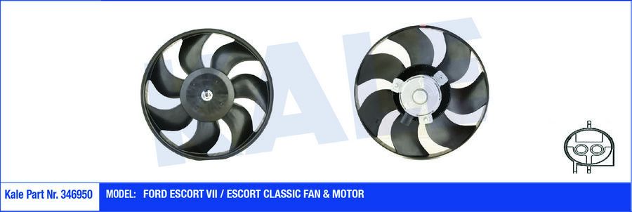 FAN MOTORU FIESTA 89 96 ESCORT VII 1.3 1.4 16V 1. 6 16V 1.8 16V 90 01 ORION 90 95