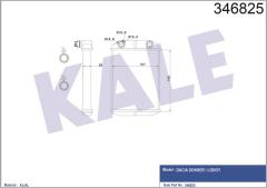 KALORİFER RADYATÖRÜ DACIA DOKKER 12 LODGY 12 1.2 TCE 1.3 TCE 1.5dCi 1.6