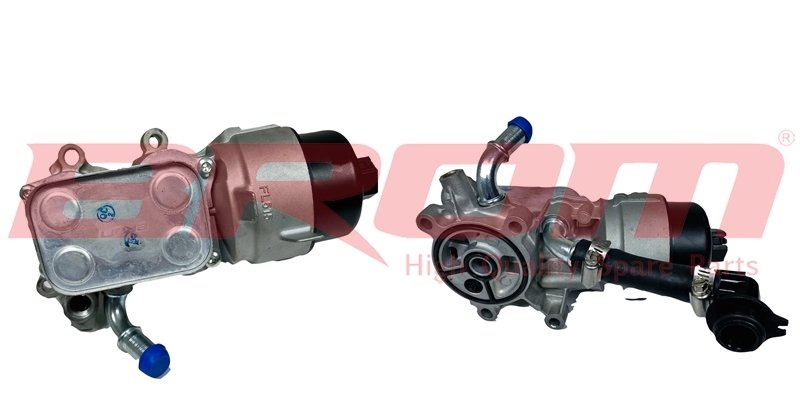 YAĞ SOĞUTUCUSU KOMPLE P307-P3008--JUMPY 3-RCZ-P308-P607-P508--P5008-P407-C5 2-C4-2.0 HDİ MONDEO 4 06 14 S MAX 06 15 FOCUS 2 FOCUS 2 C MAX 05 11 2.0TDCI VOLVO C30 06 12 C70 2 08 09 S40