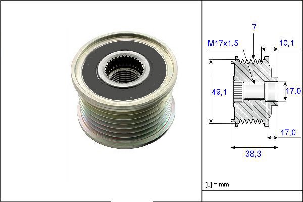 ALTERNATOR KASNAGI MERCEDES VITO OM622 W447 14 . RENAULT R9M M9R H5F MEGANE LAGUNA SCENIC MASTER . NISSAN QASHQAI X-TRAIL JUKE