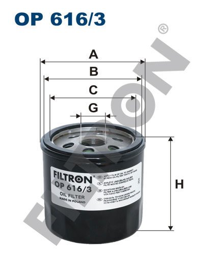 YAĞ FİLTRESİ VW JETTA 4 162 1.2 TSI 105HP 01/11-