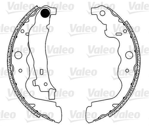 ARKA PABUÇ BALATA KANGOO 08 CAPTUR 13 CLIO 13 DUSTER 10 DOKKER 12 LODGY SANDERO 12 228x42mm