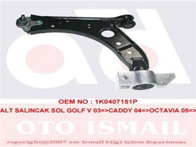 ALT SALINCAK KOMPLE SOL GOLF 5 1.4 FSI-1.4 TSI-2.0 FSI-JETTA 3 1.4-1.6 FSI 08/05 -CADDY 3 1.4